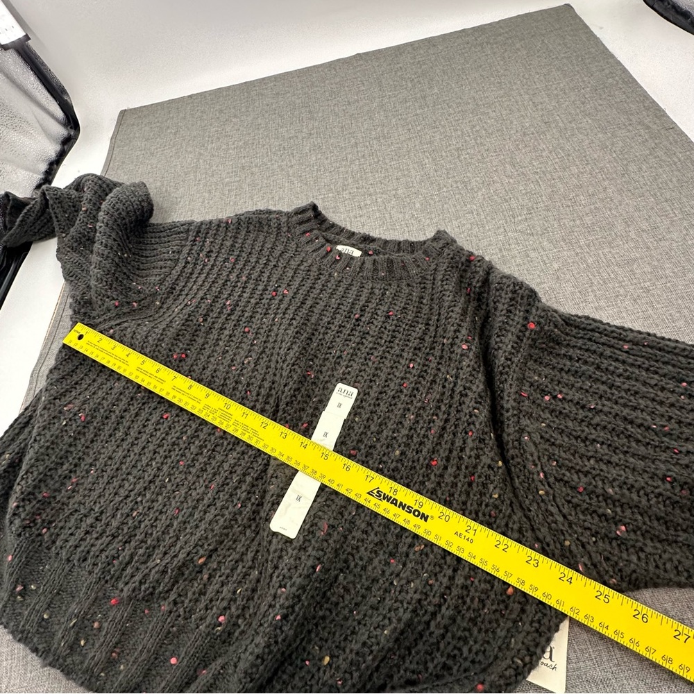 Brand New! a.n.a Womens‎ Crew Neck Long Sleeve Pullover Knit Sweater plus 1X $49 - Picture 10 of 13